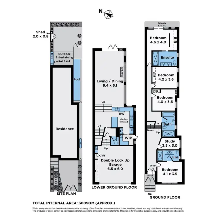 Floorplan of Homely house listing, 24 Stuart Street, Moonee Ponds VIC 3039
