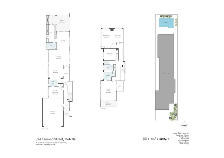 Floorplan of Homely house listing, 39A Lamond Street, Melville WA 6156