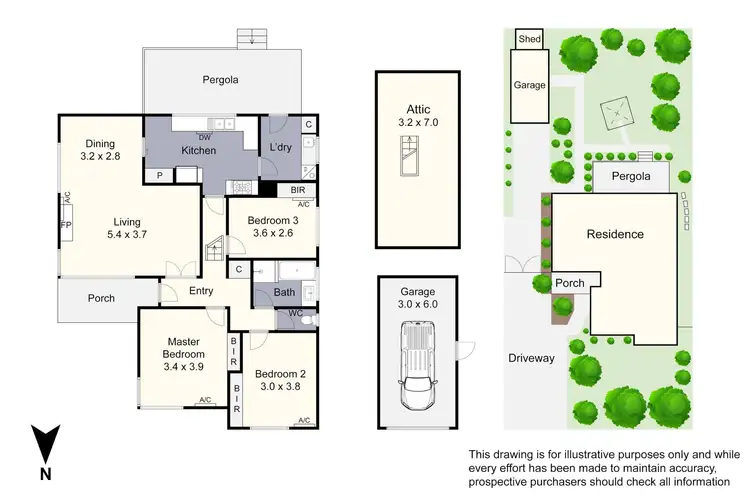 Floorplan of Homely house listing, 28A Harold Road, Springvale South VIC 3172