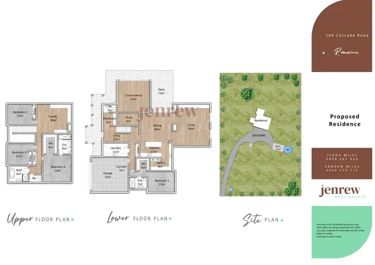 Floorplan of Homely land listing, 164 Cascade Road, Romaine TAS 7320