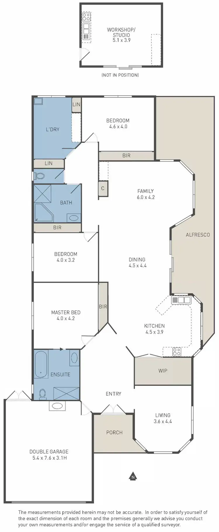 Floorplan of Homely house listing, 9 Nicholson Close, Werribee VIC 3030