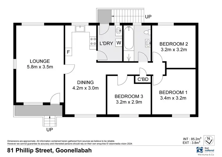 Floorplan of Homely house listing, 81 Phillip Street, Goonellabah NSW 2480