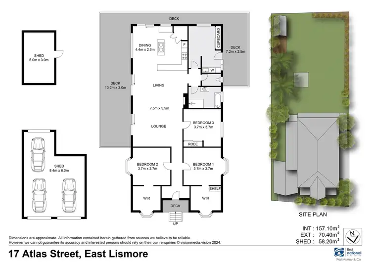 Floorplan of Homely house listing, 17 Atlas Street, East Lismore NSW 2480