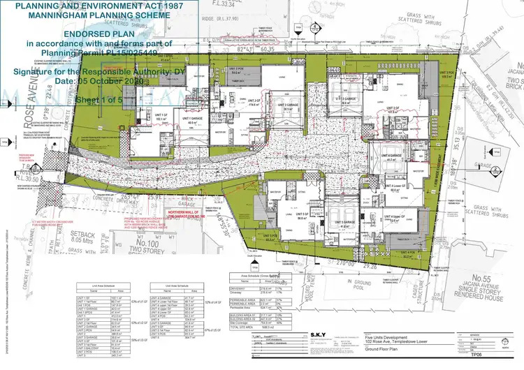 Floorplan of Homely house listing, 1~5/102 Rose Avenue, Templestowe Lower VIC 3107