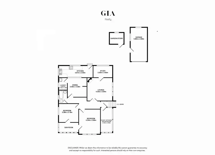 Floorplan of Homely house listing, 329 Great Western Highway, Springwood NSW 2777