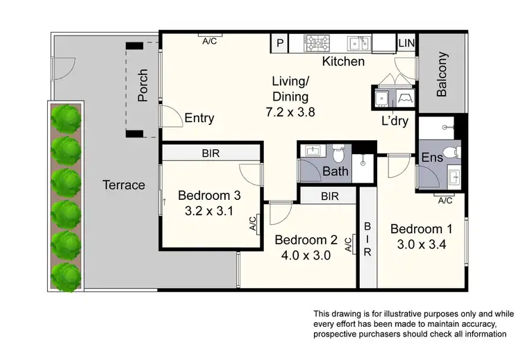 Floorplan of Homely unit listing, 218/220 Chapel Road, Keysborough VIC 3173