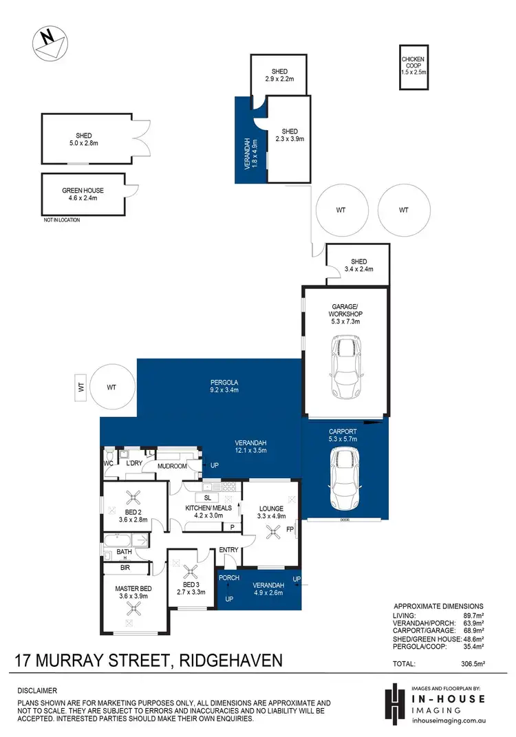 Floorplan of Homely house listing, 17 Murray Street, Ridgehaven SA 5097