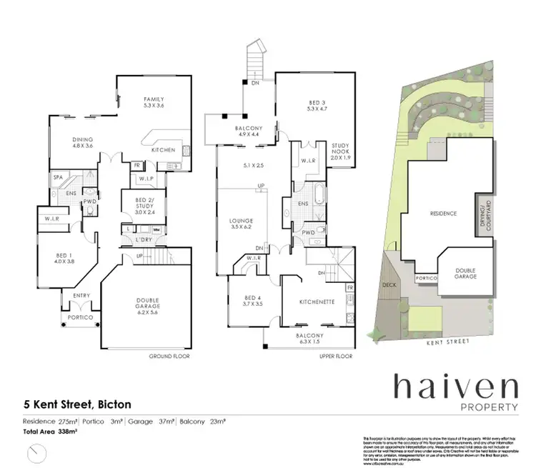 Floorplan of Homely house listing, 5 Kent Street, Bicton WA 6157