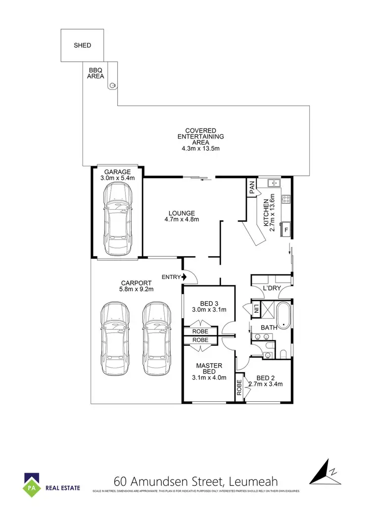 Floorplan of Homely house listing, 60 Amundsen Street, Leumeah NSW 2560