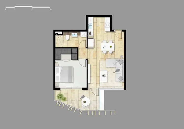 Floorplan of Homely apartment listing, 403/19 Ogilvie Road, Mount Pleasant WA 6153