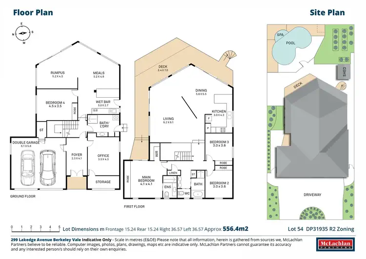 Floorplan of Homely house listing, 299 Lakedge Avenue, Berkeley Vale NSW 2261