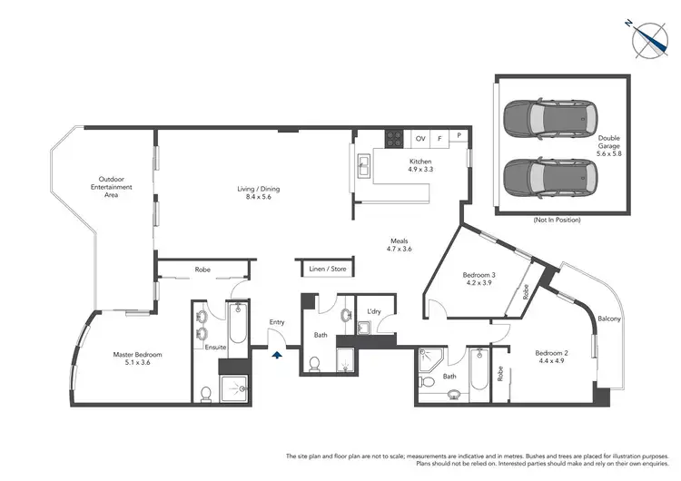 Floorplan of Homely apartment listing, 37/1 Harbourview Crescent, Abbotsford NSW 2046