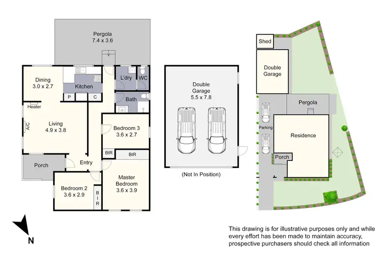 Floorplan of Homely house listing, 140 Darren Road, Keysborough VIC 3173