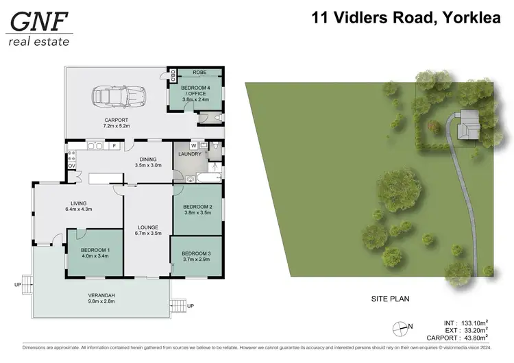 Floorplan of Homely house listing, Lot 3, 100 Vidlers Road, Yorklea NSW 2470
