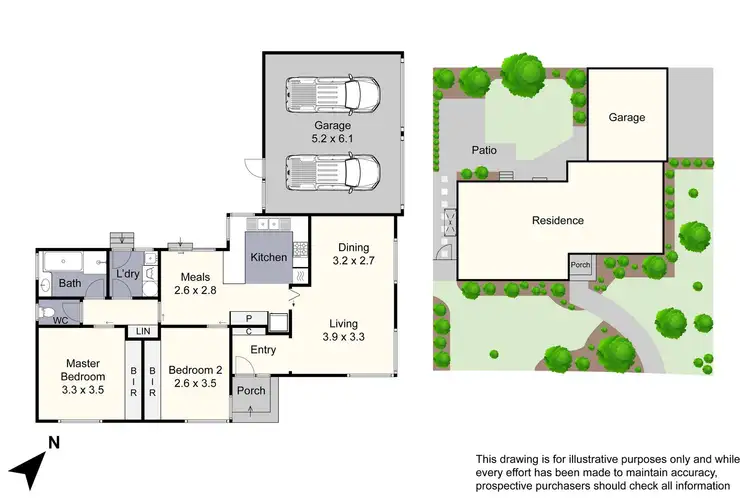 Floorplan of Homely unit listing, 1/14-16 Kingston Drive, Dingley Village VIC 3172