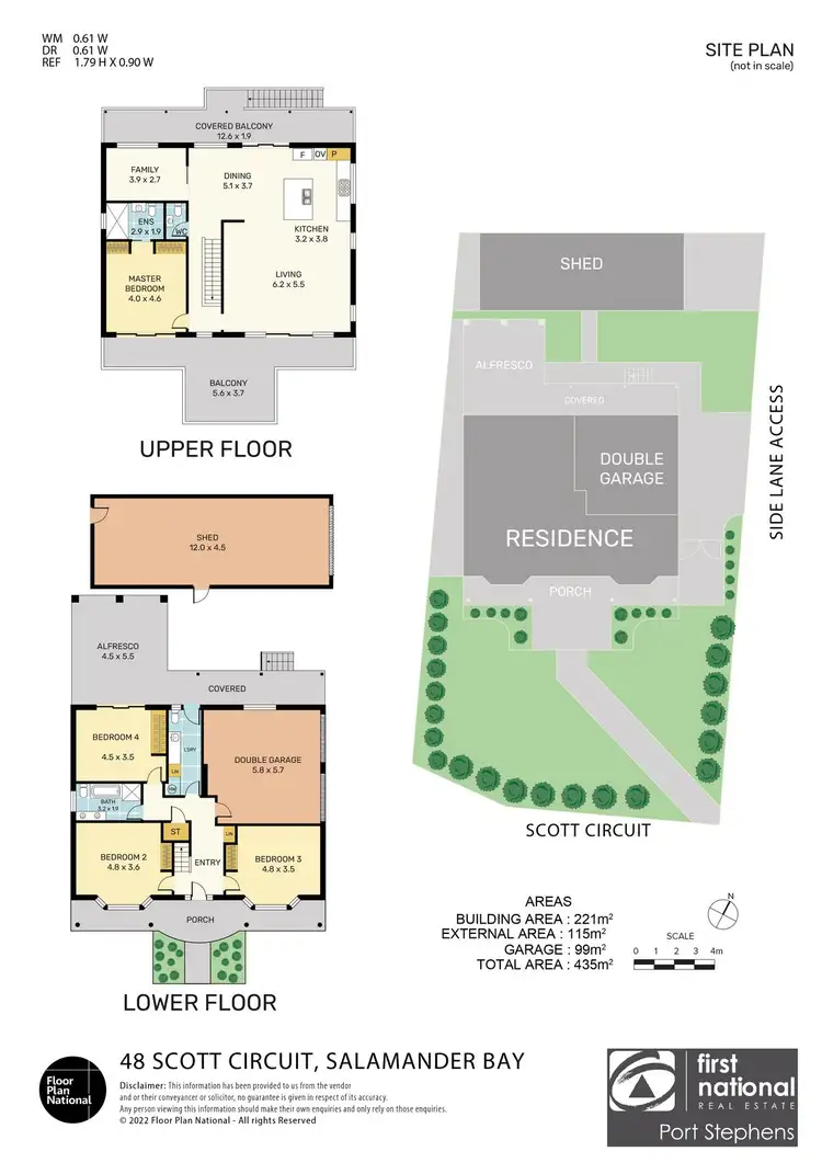 Floorplan of Homely house listing, 48 Scott Circuit, Salamander Bay NSW 2317