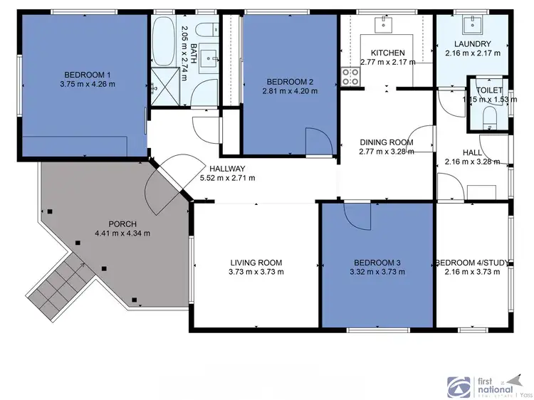 Floorplan of Homely house listing, 9 Pollux Street, Yass NSW 2582