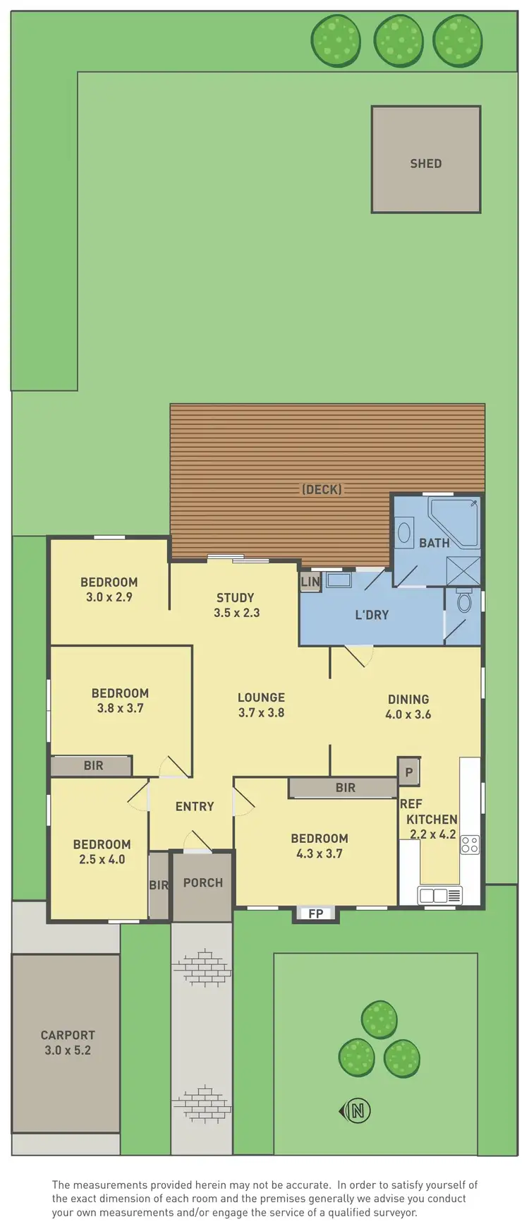 Floorplan of Homely house listing, 58 Adelaide Street, Albion VIC 3020