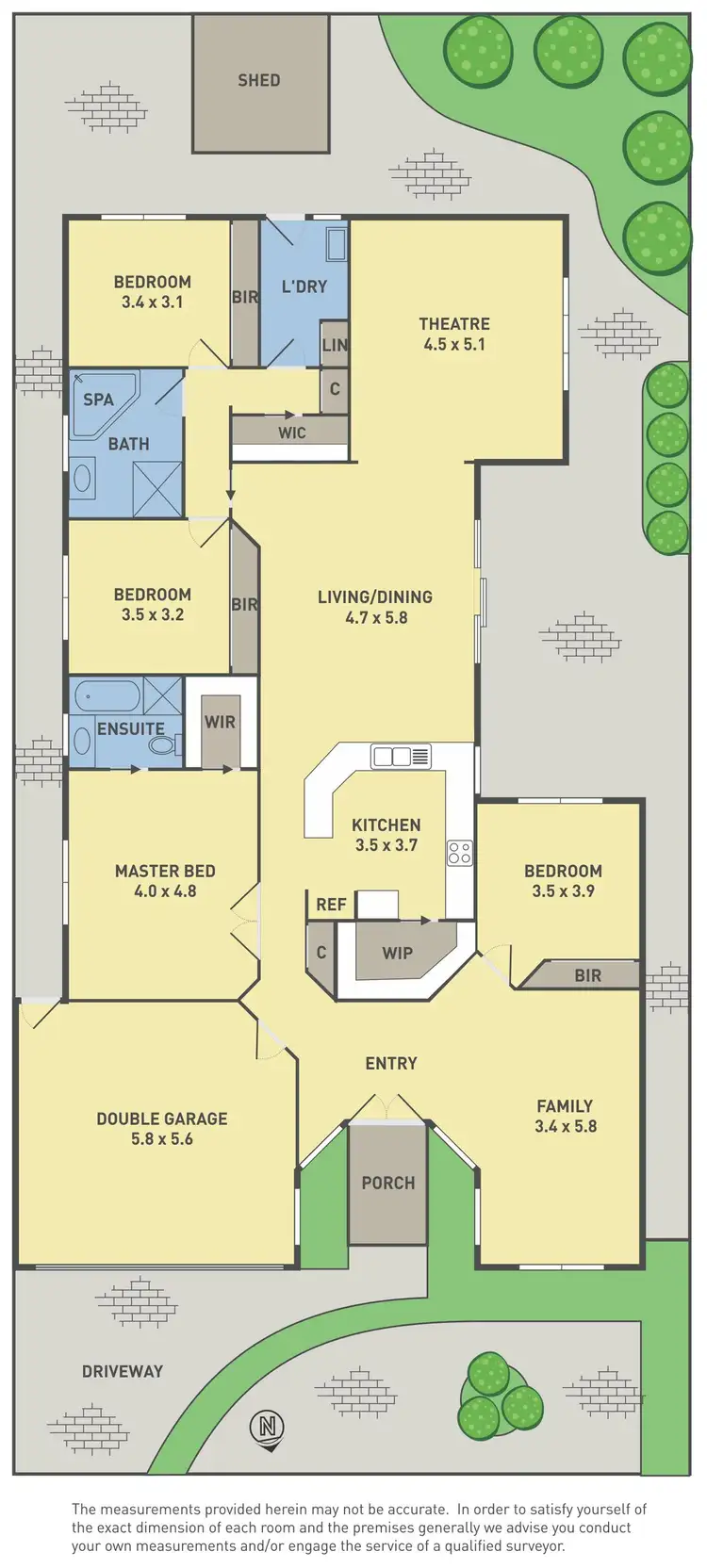 Floorplan of Homely house listing, 28 Troon Crescent, Sunshine North VIC 3020