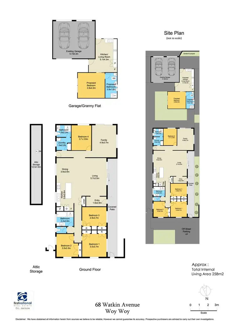 Floorplan of Homely house listing, 68 Watkin Avenue, Woy Woy NSW 2256