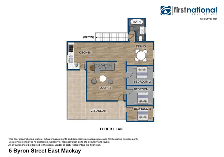 Floorplan of Homely house listing, 5 Byron Street, Mackay QLD 4740