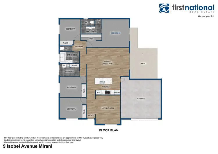 Floorplan of Homely house listing, 9 Isobel Avenue, Mirani QLD 4754