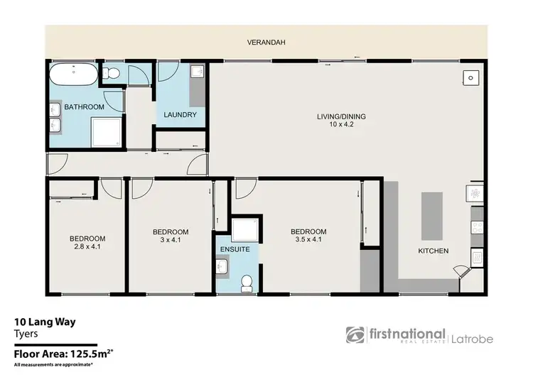 Floorplan of Homely rural property listing, 10 Lang Way, Tyers VIC 3844