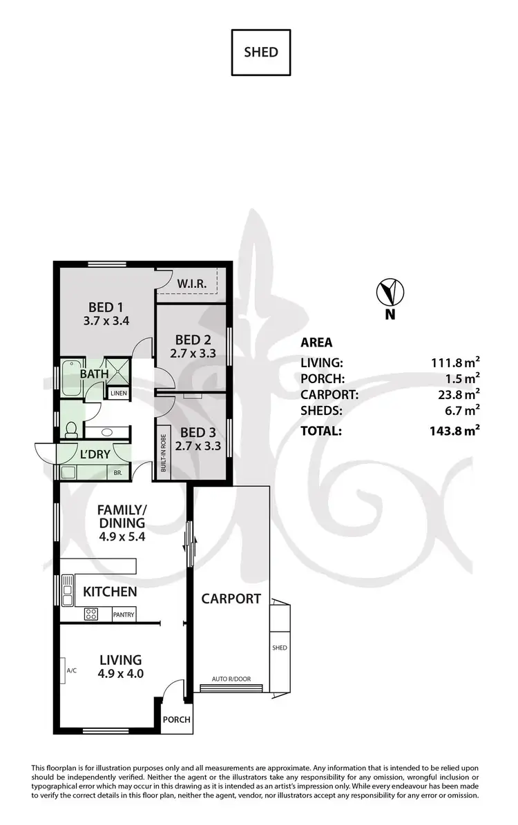 Floorplan of Homely house listing, 13 Parkview Drive, Mount Barker SA 5251