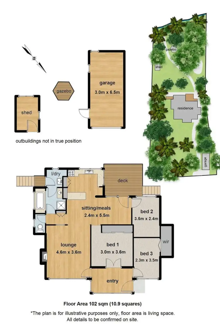 Floorplan of Homely house listing, 4 Cole Avenue, Belgrave VIC 3160