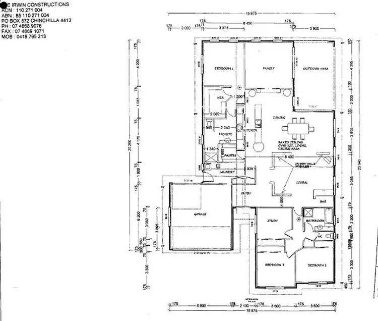 Floorplan of Homely house listing, 34 Beutel Street,, Chinchilla QLD 4413