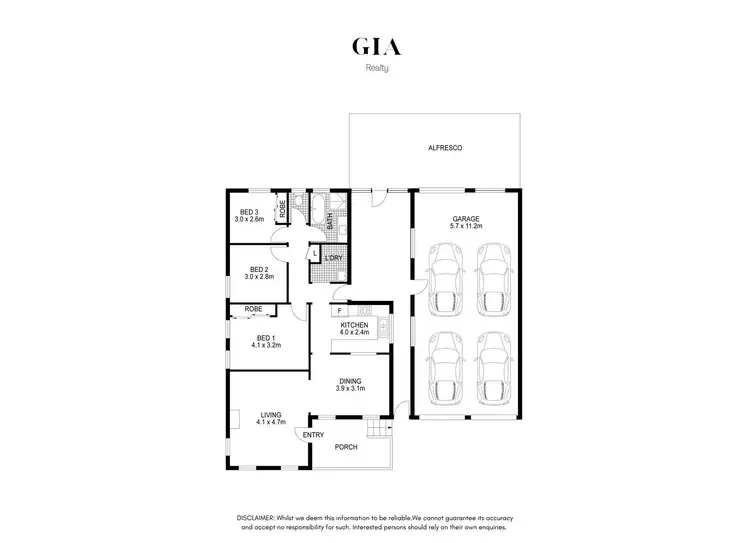 Floorplan of Homely house listing, 10 Elouera Crescent, Woodbine NSW 2560
