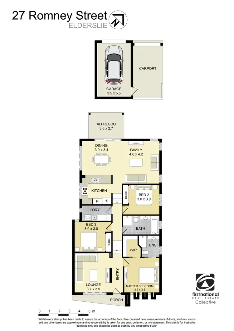 Floorplan of Homely house listing, 27 Romney Street, Elderslie NSW 2570