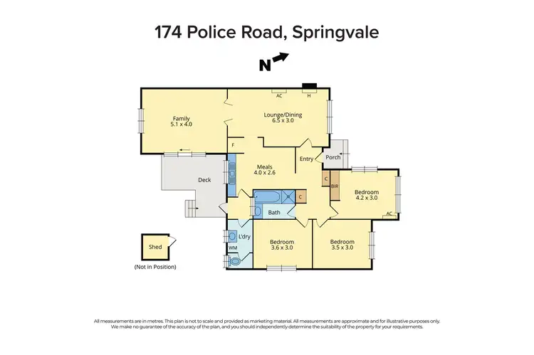 Floorplan of Homely house listing, 174 Police Road, Springvale VIC 3171