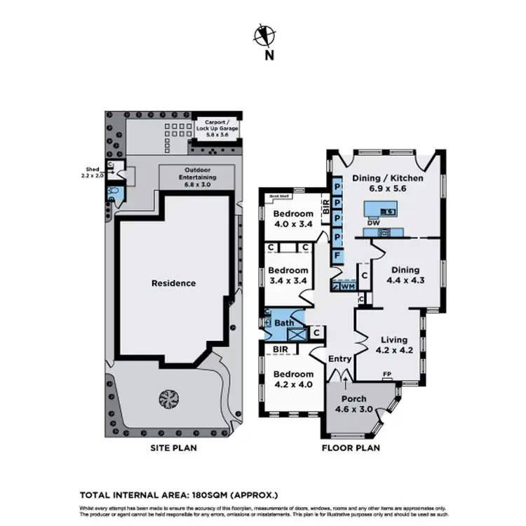 Floorplan of Homely house listing, 59 Park Street, Moonee Ponds VIC 3039