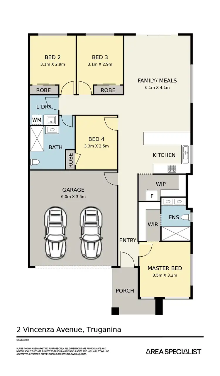 Floorplan of Homely house listing, 2 Vincenza Avenue, Truganina VIC 3029