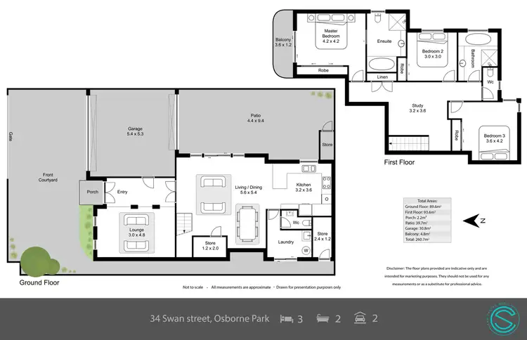Floorplan of Homely house listing, 34 Swan Street, Osborne Park WA 6017