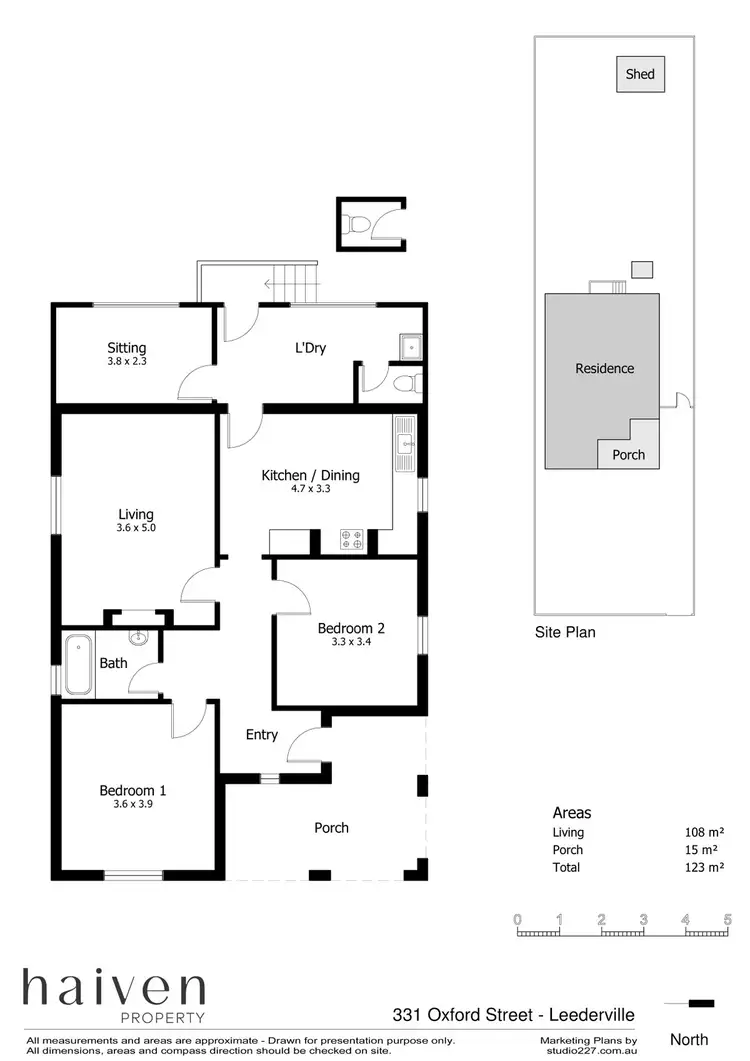 Floorplan of Homely house listing, 331 Oxford Street, Leederville WA 6007