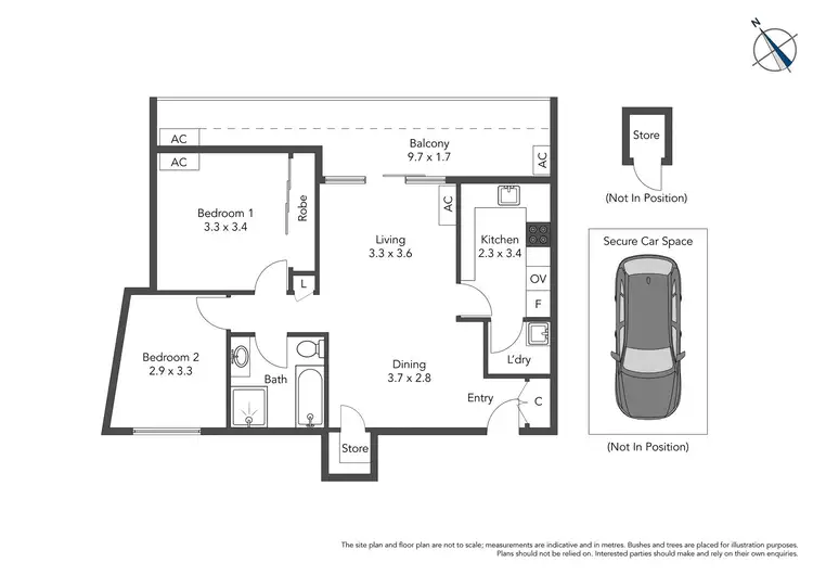 Floorplan of Homely apartment listing, 5/6 Smith Street, Epping NSW 2121