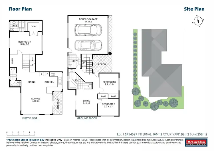Floorplan of Homely townhouse listing, 1/136 Stella Street, Toowoon Bay NSW 2261