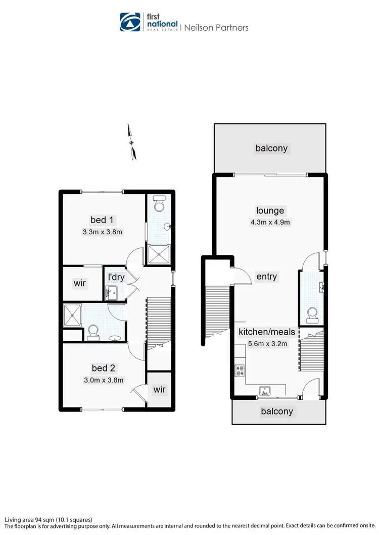 Floorplan of Homely apartment listing, 106/4 Pacific Promenade, Pakenham VIC 3810