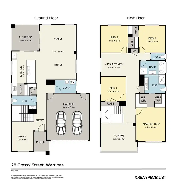 Floorplan of Homely house listing, 28 Cressy Street, Werribee VIC 3030