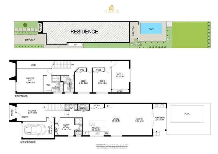 Floorplan of Homely house listing, 128 Nelson Street, Fairfield Heights NSW 2165