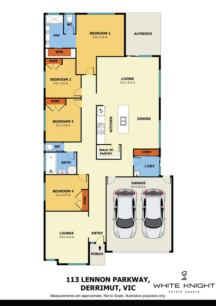 Floorplan of Homely house listing, 113 Lennon Parkway, Derrimut VIC 3026