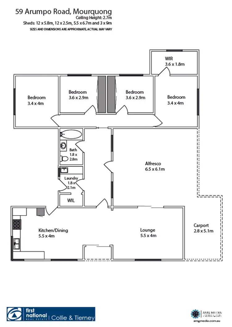 Floorplan of Homely house listing, 59 Arumpo Road, Mourquong NSW 2739