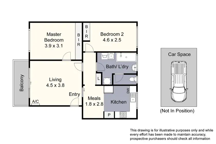 Floorplan of Homely unit listing, 10/46 Princes Highway, Dandenong VIC 3175