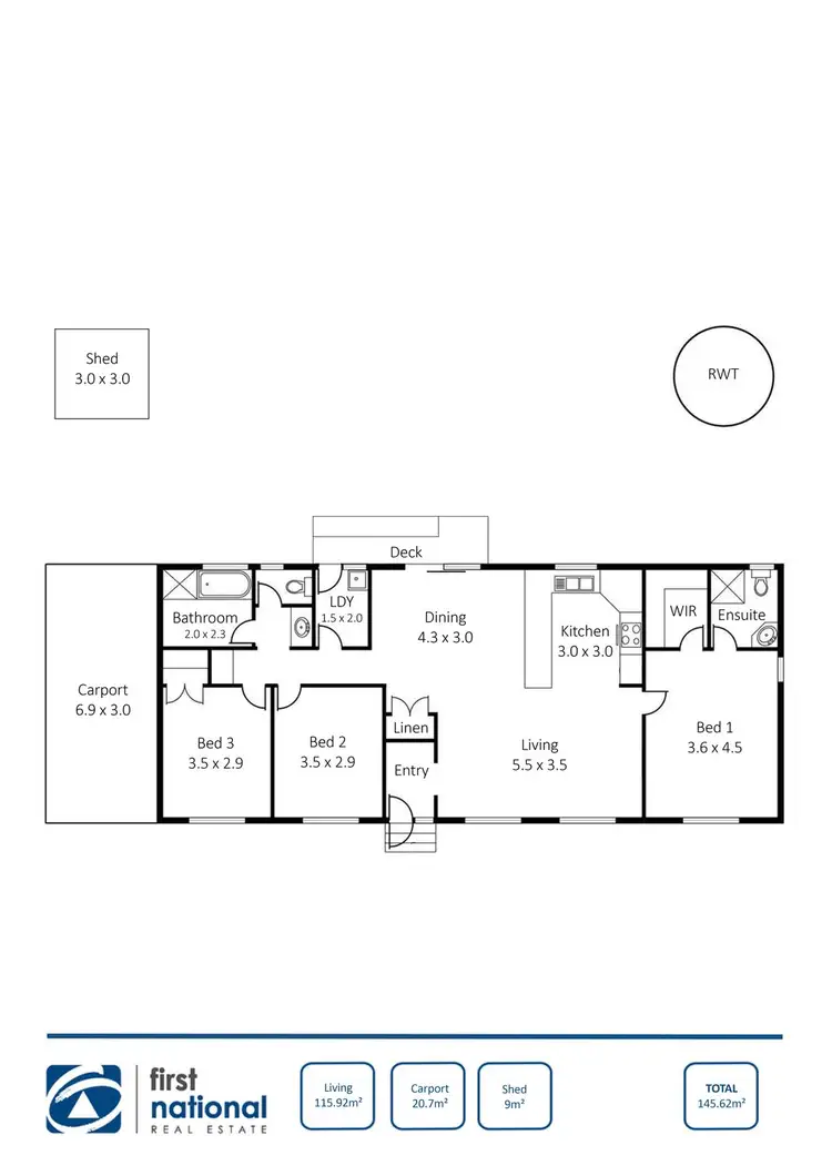 Floorplan of Homely house listing, 138 Moonta Road, Moonta Bay SA 5558