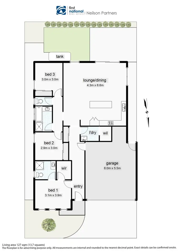 Floorplan of Homely townhouse listing, 8 Statesman Close, Beaconsfield VIC 3807
