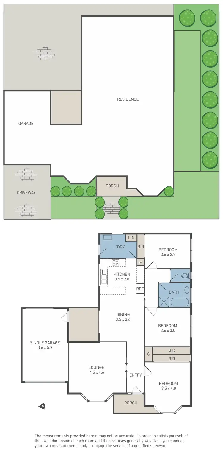 Floorplan of Homely house listing, 58 Lee Street, Deer Park VIC 3023