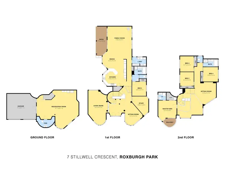 Floorplan of Homely house listing, 7 Stillwell Crescent, Roxburgh Park VIC 3064