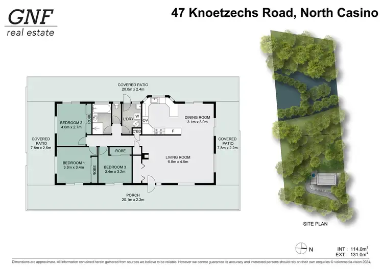 Floorplan of Homely house listing, 47 Knoetzechs Road, North Casino NSW 2470